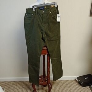 Polo by Ralph Lauren Men's Olive Corduroy Trousers